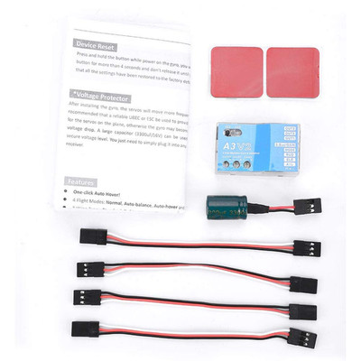 Lsaardth Flight Controller Stabilizer F50A 3-Axle Gyro A3 V2 Flight Controller