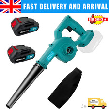Cordless Hand Electric Leaf Vacuum for Lawn Care with 2x  Battery and Charger