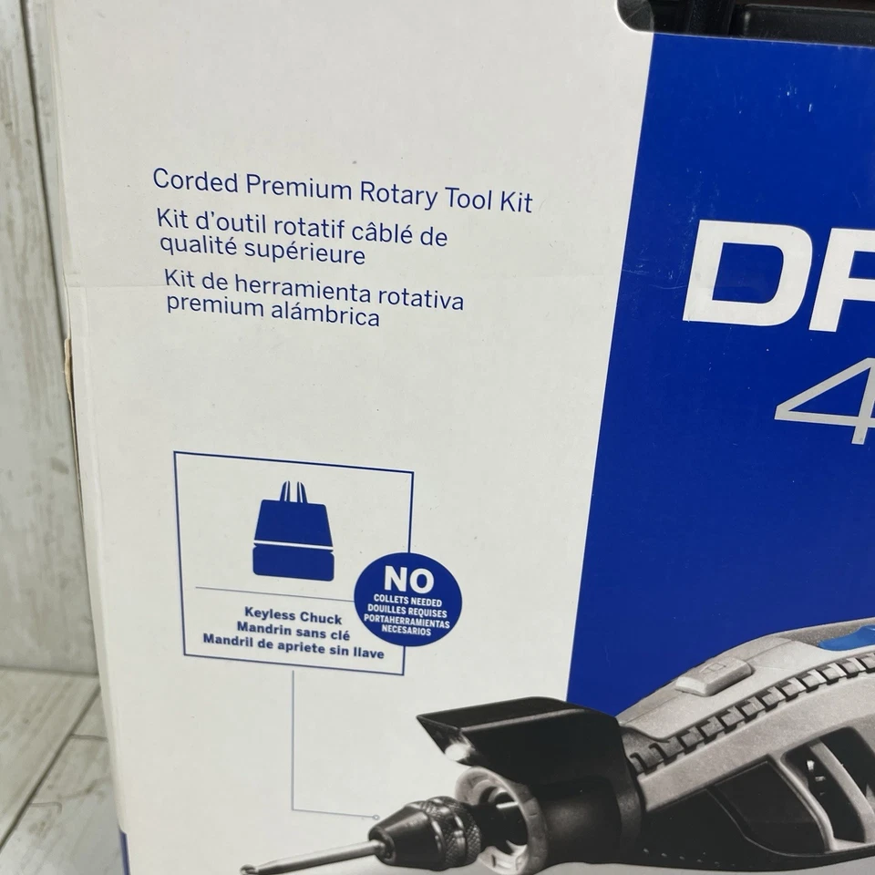 Dremel 4300-5/40 4300 Series 1.8 Amp Velocidad Variable Cable Kit de Herramientas Rotativas Nuevo Foto 3 de 4