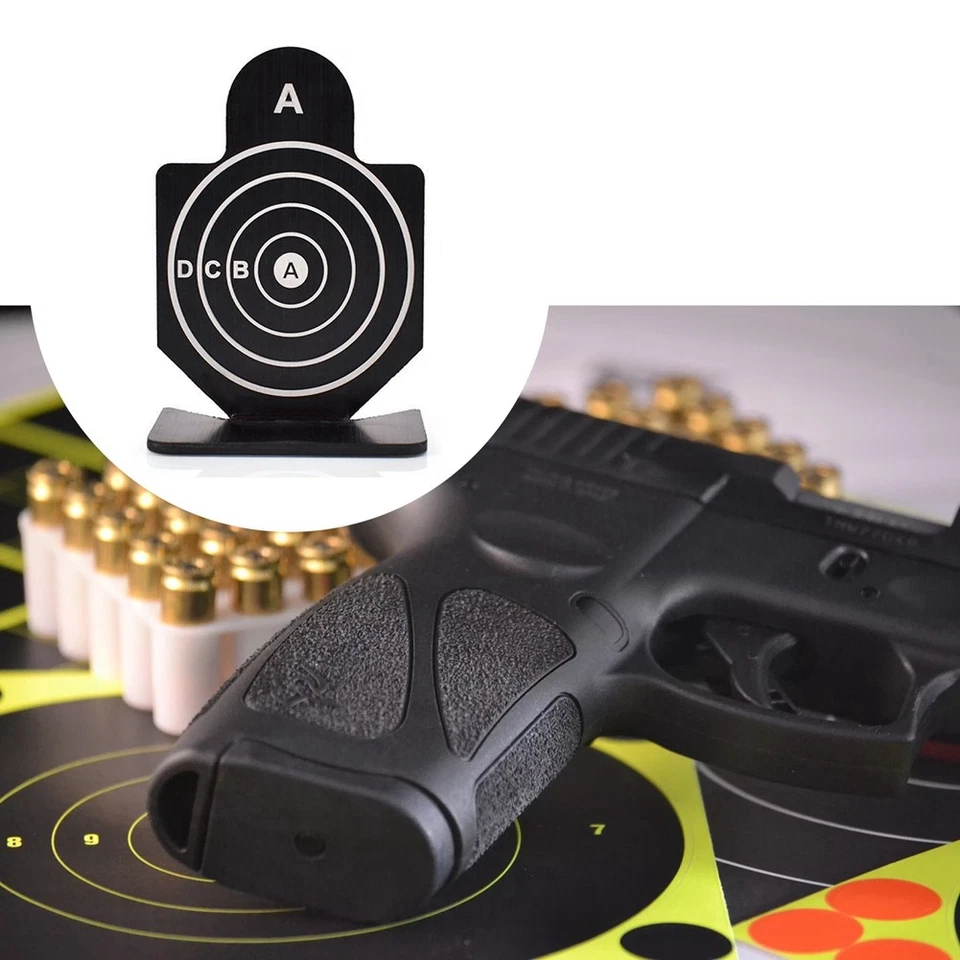 4Pcs IPSC Competitive Sports Alloy Human Shape Targets Easy Install X9Q25237 - Image 3 of 4