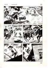 Tex- Il guerriero immortale - p.66 - Ernesto Seijas - Tavola Originale  - 2014