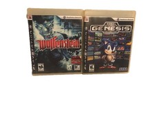 PS3 games - Ultimate Genesis Collection and Wolfenstein