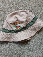 Vintage Rugrats Angelica Pickles Beige Green Toddler Bucket Hat Nickelodeon