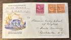 NY WORLD'S FAIR 1939 PICTORIAL Cover  Colorful!  2 .01/2 cent & 1 .02 cent stamp — photo 1