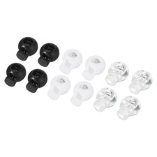 Verrous Cordon, 20 Paquet Boule Ressort Bouchon Basculant pour Sac 3 Couleurs