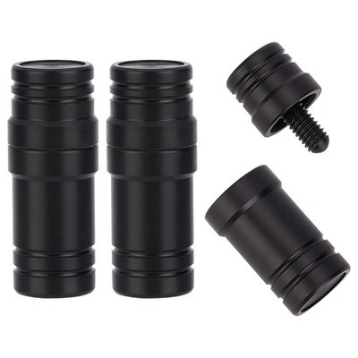 3 Pair Stick Joint Protector, 5/16 X 18 Pool Joint Thread Cap Black Pool Cue ...