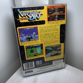 Virtual On NTSC USA Sega Saturn NTSC USA C/W Registration Card Tested Complete