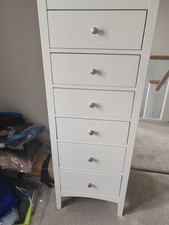 Single cream wardrobe with two drawers Marks and Spencer