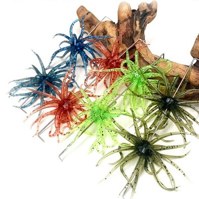 Barsch Angelköder für Seeigel Style Soft TPR Bait 6cm 1,7g pro Stück