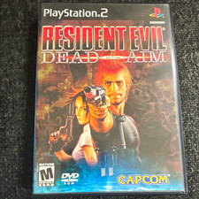Capcom Resident Evil Dead Aim PS2 Survival Horror FPS M NTSC-U/C 2003 Manual