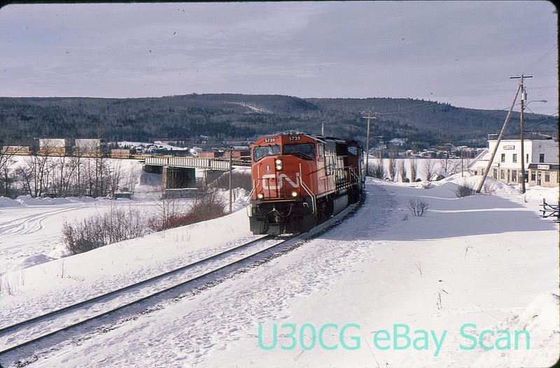 DM Original Slide - CN Canadian National SD75M 5739 Escourt 2005