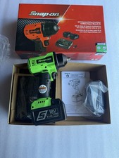 New Snap On Ct9010gk2 38 Monsterlithium Cordless Impact Wrench Kit Green
