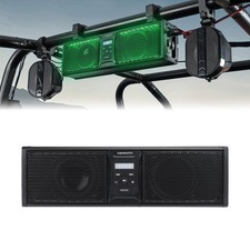 KEMIMOTO 2.1CH UTV Sound Bar System 17 Inch RGB Soundbar for Polaris RZR Can-Am