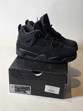 Nike Air Jordan 4 Retro Black Cat 2025 GS IB4171-010 Youth Size 7Y /Wmns 8.5 New