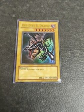 Red Eyes Black Dragon SDJ-001 Ultra Rare Yugioh Englisch Exzellent
