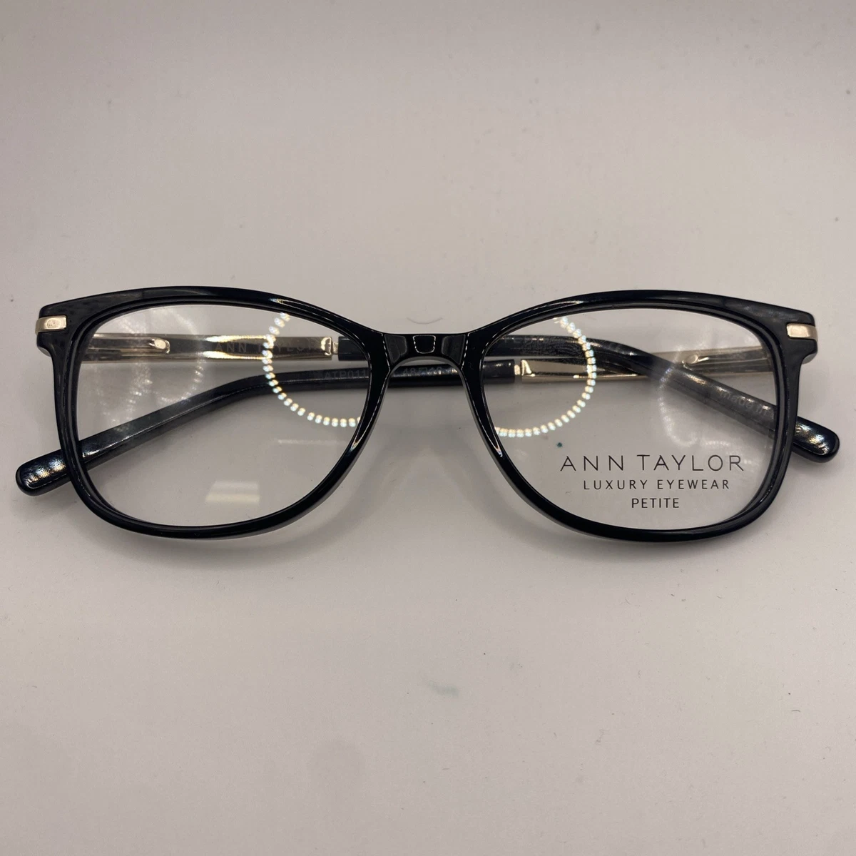 Ann Taylor Atp011 C01 Black Authentic Eyeglasses 48-16-130 Amazon.com: Ann Taylor ATP011 C01 - Gafas para mujer  main image 2