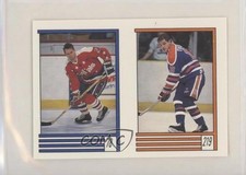 1989-90 O-Pee-Chee Album Stickers Dave Christian Esa Tikkanen #78-219 8tn
