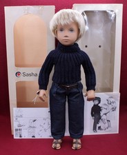 Vintage 16" Sasha Doll Gregor,Fair Denims,4-305,HOOK/BAR Assembly,Tag  Box,UK.