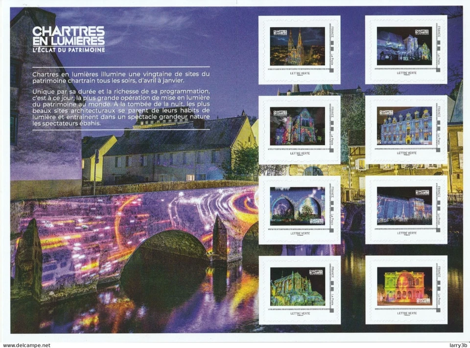 france 2025 catherale CHARTRES light church museum theater ms8v COLLECTOR - Image 2 of 2