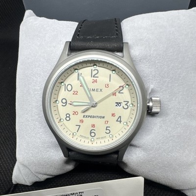 Timex Men's Expedition North Sierra 40mm Watch - Black/Cream Tw2w46800