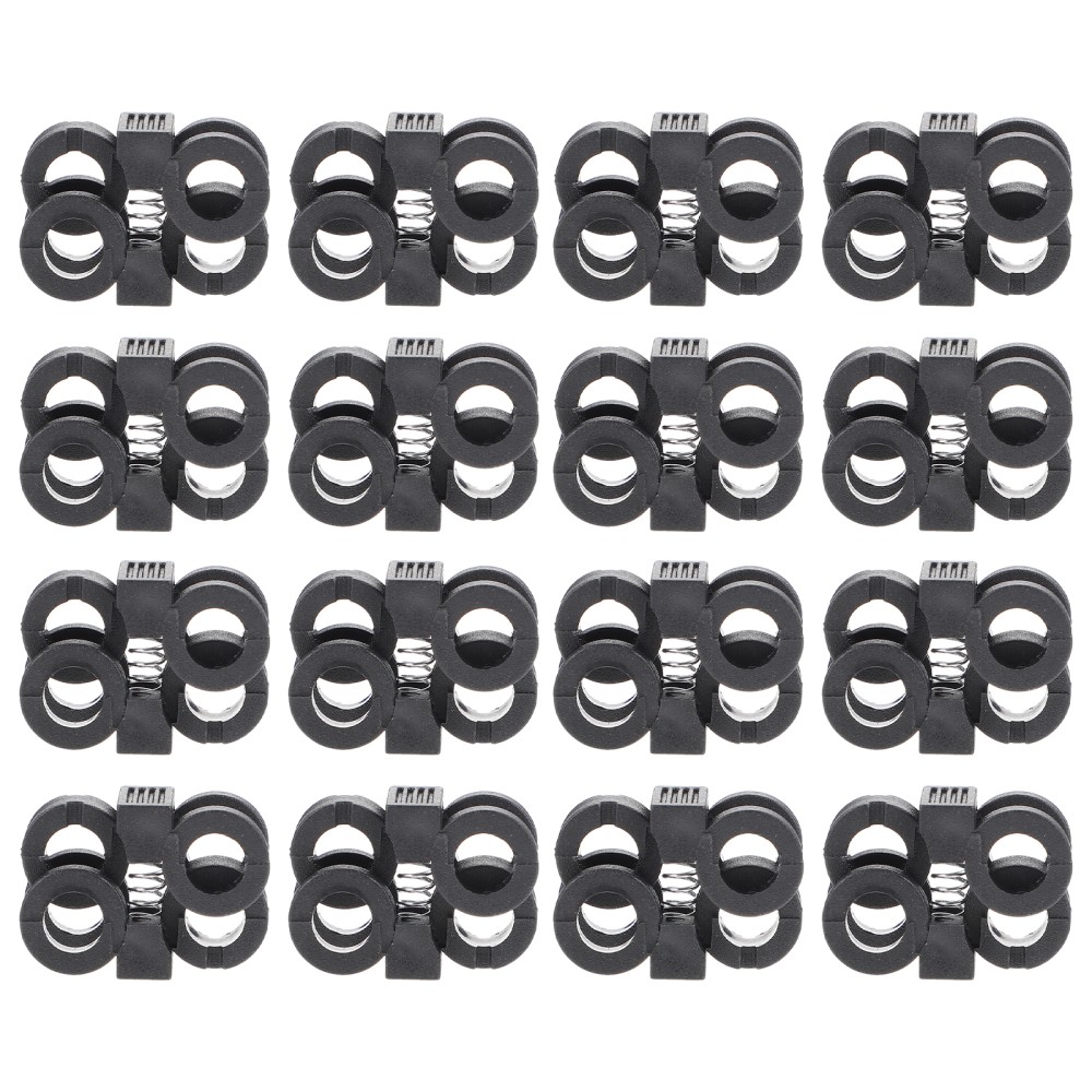 APL 30 Pezzi Fibbia per Lacci per Scarpe Uomo e Donna Sneaker Lacci Chiusure Bambini Pigri