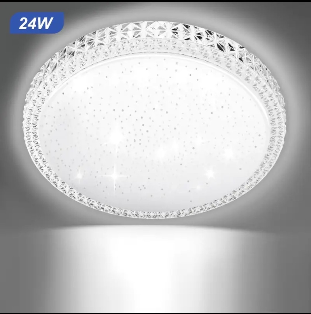 Plafoniera LED 24W IP44 Professionale: Montaggio Facile e Durata
