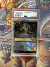 2024 DISNEY LORCANA URSULA'S RETURN ENCHANTED CINDERELLA - MELODY WEAVER PSA 9