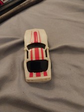Tyco 1983 corvette slot car, glows in dark, tested works