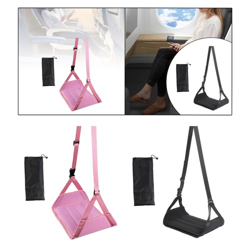 Airplane Foot Hammock Leg Hammock Comfy Travel Foot Rest for Car Office Home - Picture 1 of 13