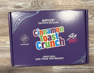 Cinnamon Toast Crunch x KPop Demon Hunters Box Set (2 Boxes)  In-Hand Ships ASAP