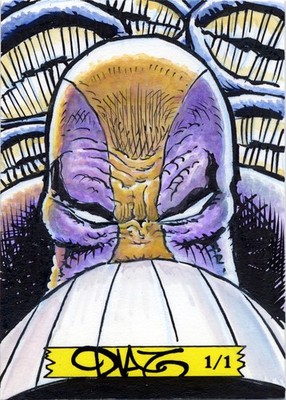 THE MAXX IMAGE COMICS Sketch Card by Luis Diaz Original Art