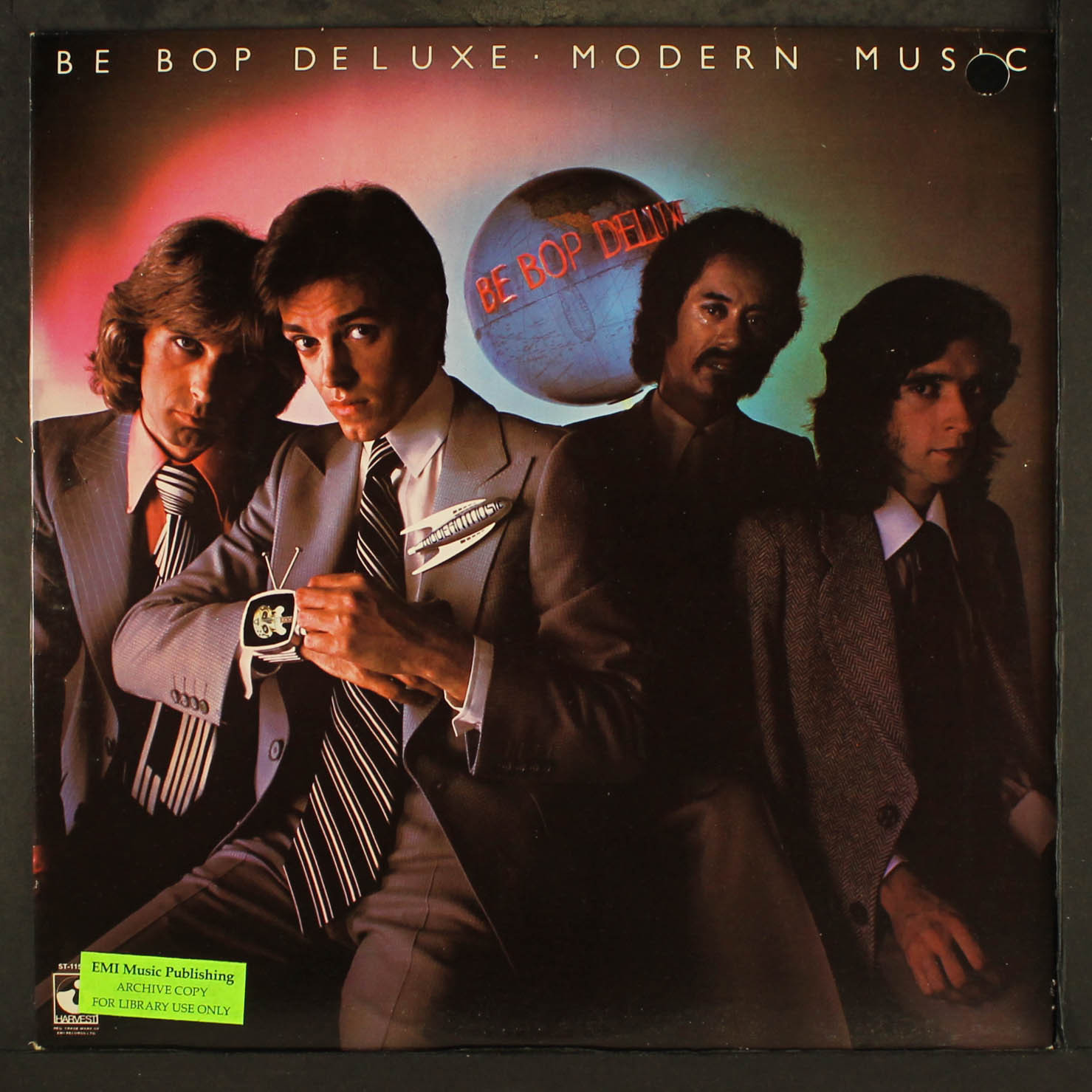 BE-BOP DELUXE: modern music HARVEST 12