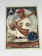 2019 Topps Allen and Ginter Baseball Star Signs Insert #BSS-47 Juan Soto