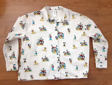 Disney Mickey and Friends Long Sleeve Button Down Shirt Size L