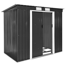 Shed Garden Storage Metal Sheds Bike House Tool Small Outdoor Secure Building
