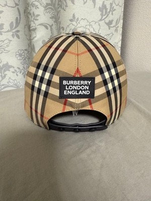 Burberry Plaid Baseball Cap Women Hat Original Collection