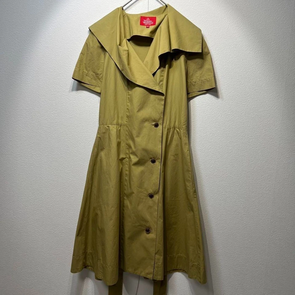 Vestido Camisa VIVIENNE WESTWOOD ETIQUETA ROJA Vintage Algodón Strech Negro Talla S It 40  Foto 2 de 4