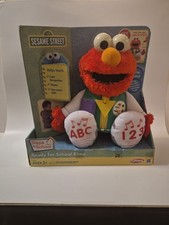 Brand New Elmo Ready For School Sesame Street Plush Talking Singing Hasbro 2011