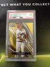 2024 Topps Chrome Black Mike Trout Gold Refractor No. 73 #22/50 ANGELS PSA 9