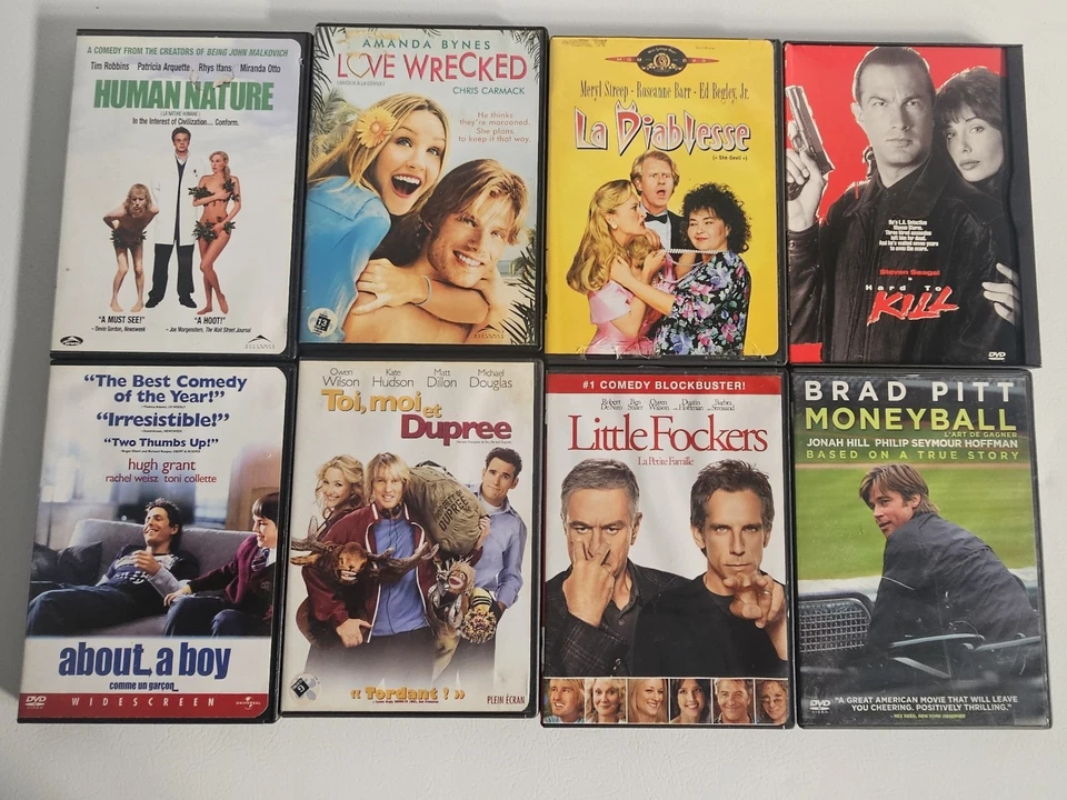  Lot 50 DVD Mix BIlingual, Bilingue English, French   Pre-owned  - Image 4 of 4