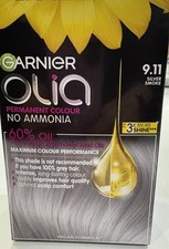 Garnier Olia Permanent Hair Dye 9.11 Silver Smoke  