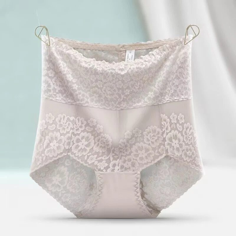 Bragas De Encaje Vintage De Nailon Para Mujer, Talla L - Suaves, Con Lazo, Perfectas Para Uso Diario