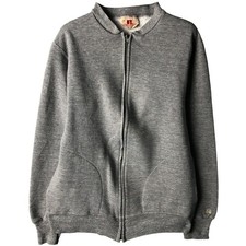 Vintage 1980'S Russell full-zip sweatshirt made in the USA size M women's size M