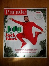 Jack Black PARADE magazine (December 17, 2017) Jumanji—Robin Williams remembered