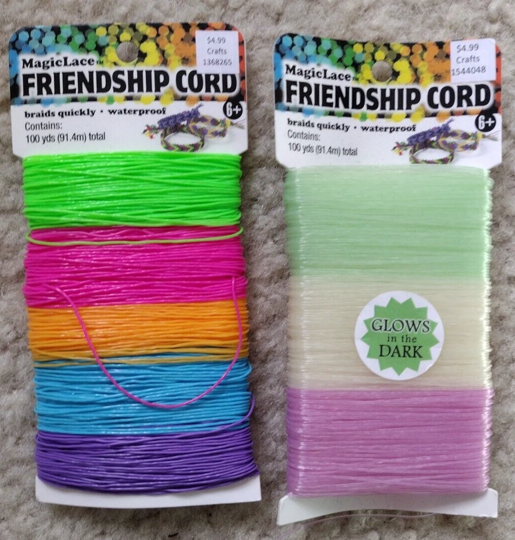 Magic lace friendship best sale cord