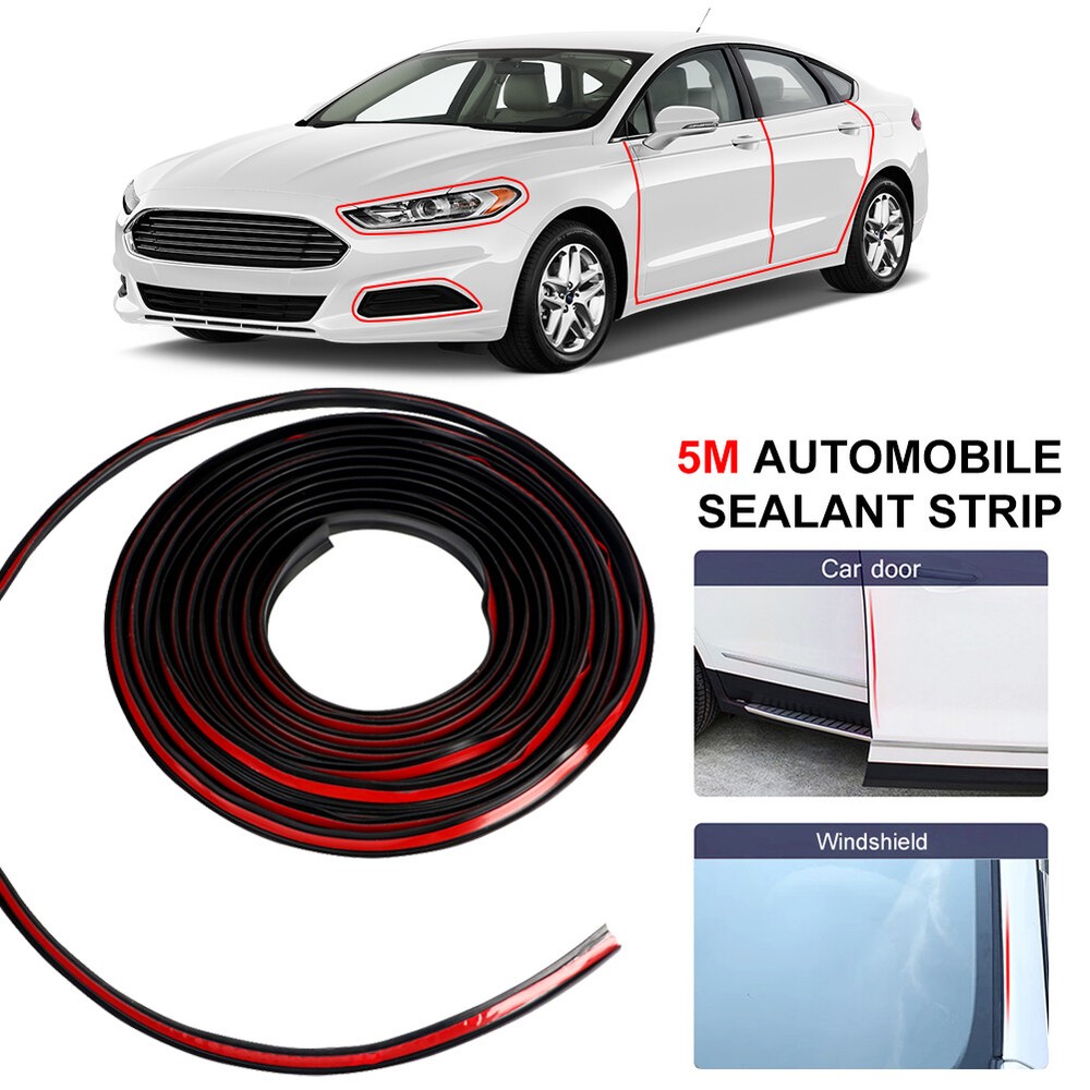 Car Rubber Seal Trim Molding Door Edge Lock Protector Weather Strip Accessories