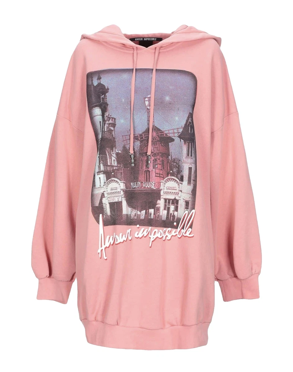liaddkv Felpa a maniche lunghe con cappuccio oversize, da uomo e donna, in tinta unita, con tasca a marsupio, girocollo, morbido capo basic per
