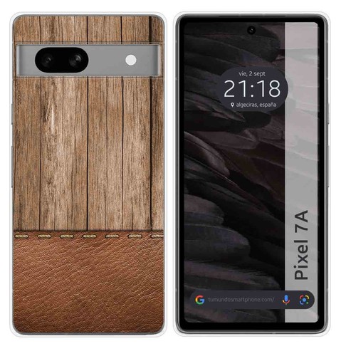 Coque Rigide En Bois Pour Google Pixel 7a - Marque Kwmobile - Protection Anti-choc