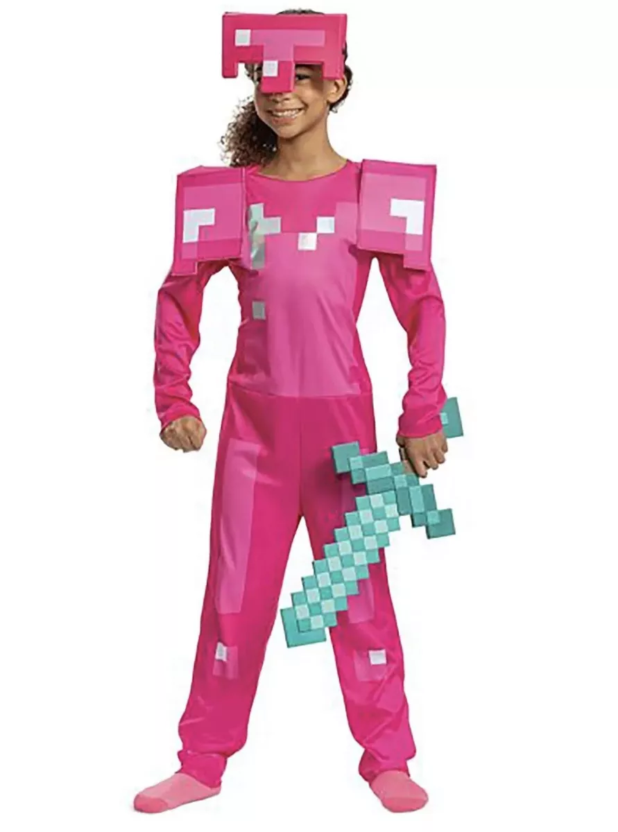 Disguise Minecraft Enchanted Diamond Armor Kid's Costume, 51% OFF