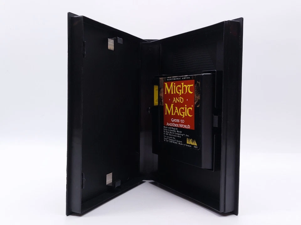 Might and Magic 1 Gates to Another World (Sega Genesis, 1991) w/ Case - Image 3 of 4